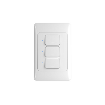 Nexxt Smart Wi-Fi 3 Circuit Light Switch (NHE-T100)
